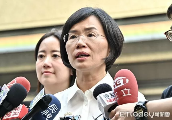 ▲▼ 總統與民進黨新北黨部基層黨公職座談，蘇巧慧會後受訪。（圖／記者李毓康攝）