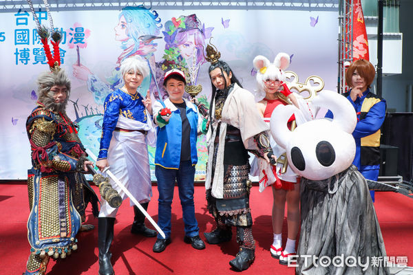 ▲漫博會,盧秀燕,台中。（圖／記者游瓊華攝）