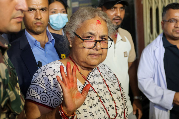 ▲▼73歲的前首席大法官卡齊（Sushila Karki）成為尼泊爾史上首位女性總理。（圖／路透）