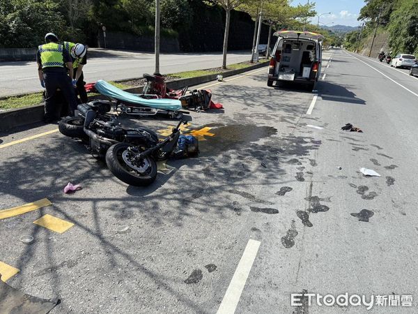 苗栗死亡車禍。（圖／記者楊永盛翻攝）