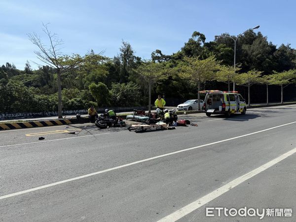苗栗死亡車禍。（圖／記者楊永盛翻攝）