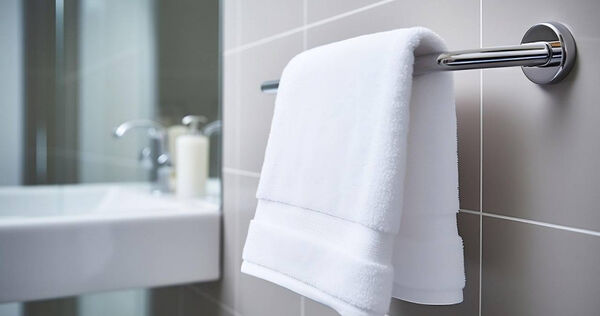 日本連鎖飯店Super Hotel提醒房客，退房前應將用過的毛巾集中放在浴缸邊緣，方便員工整理。（示意圖／Pixabay）