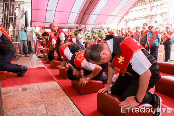 ▲▼  2025年民雄大士爺祭祈福團拜 。（圖／嘉義縣政府提供）