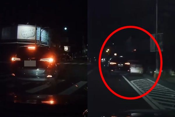 ▲▼ 男駕駛疑似酒駕撞路邊車輛，被警方搜出持有毒品。（圖／翻攝自社會事新聞)