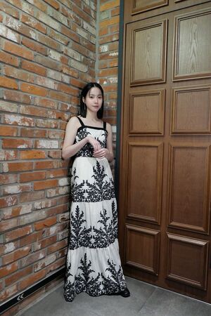 ▲施柏宇（左起）、程予希和導演邱晧洲出席《夏日最後的祕密》韓國首映。（圖／阿榮影業提供）