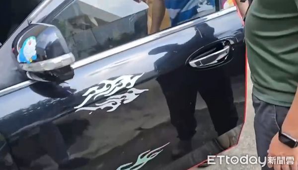 ▲▼黑車駕駛落網。（圖／記者高堂堯翻攝)