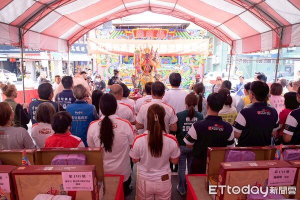 ▲普度也能破紀錄！西螺蘭盆勝會3千桌創新高。（圖／記者游瓊華翻攝）