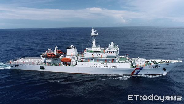 ▲圖為海巡署1千噸級巡防艦連江艦。（圖／記者張君豪翻攝）