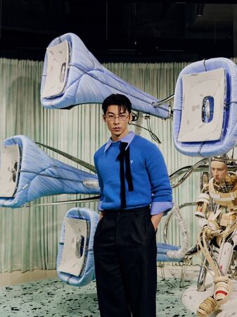 ▲許光漢退伍「健壯手臂肌」被嫌腫了。（圖／翻攝自Instagram）