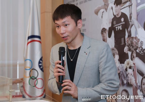 ▲▼「立法院女子運動外交促進會簽署」記者會-李洋。（圖／記者周宸亘攝）