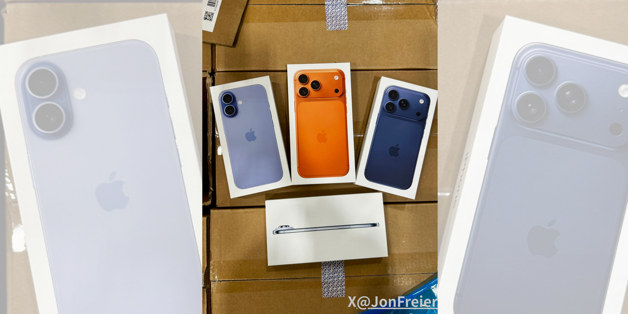 iPhone Air、iPhone 17 Pro外盒曝光　T-Mobile高層搶先分享