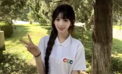 被要求卸妝五次！爆紅素顏美女開學入校　新生牆寫下「破繭成蝶」