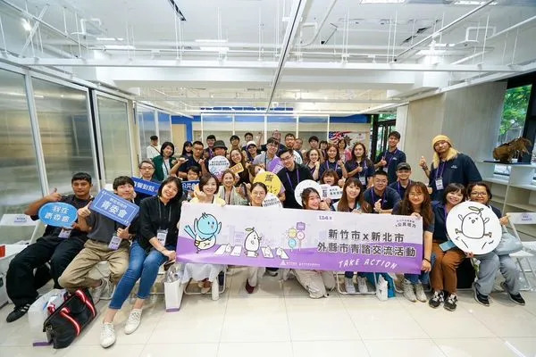 ▲新竹市政府(12)日帶領第四屆青年委員前往新北市。（圖／新竹市政府提供）