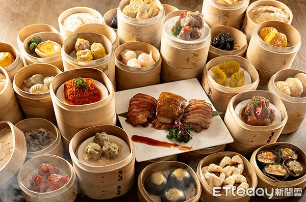 ▲蘊泉庄「日蘊堂」推出港點吃到飽。（圖／蘊泉庄提供）