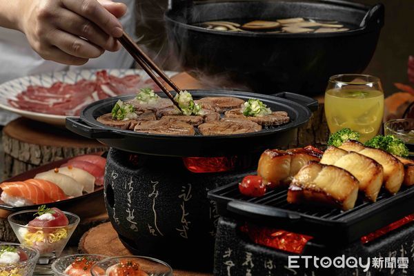 ▲宮城的仙台炭香牛舌燒，選用牛舌最富彈性的中後段。（圖／欣葉提供）