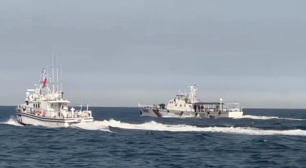 ▲中國海警頻侵台水域。（圖／海巡署金馬澎分署）