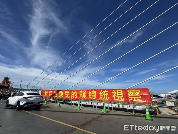 ▲▼淡江大橋今拚上最後一個節塊，舉辦合龍典禮。（圖／記者李姿慧攝）