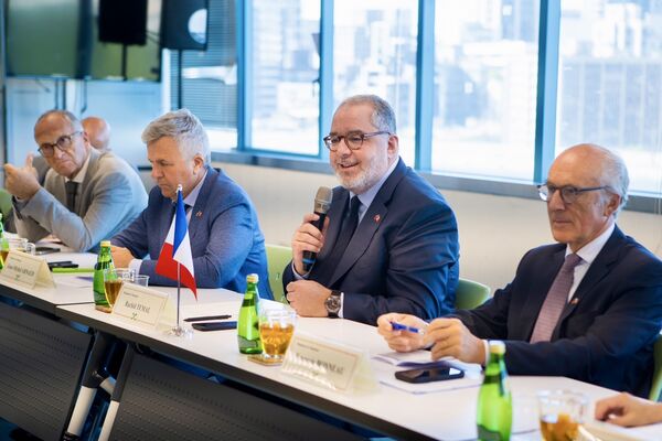 ▲▼法參議院友台小組訪民進黨，聚焦高科技及經貿合作。徐國勇感謝法國力挺台灣國際參與，盼台法互訪更熱絡。（圖／民進黨提供）