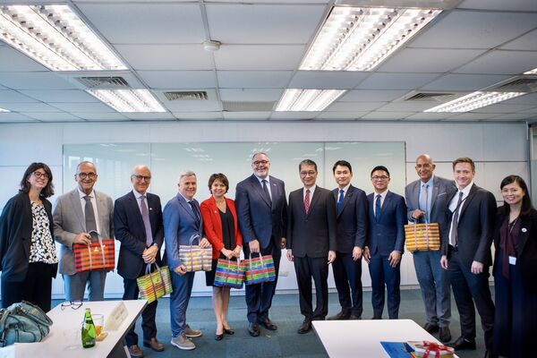 ▲▼法參議院友台小組訪民進黨，聚焦高科技及經貿合作。徐國勇感謝法國力挺台灣國際參與，盼台法互訪更熱絡。（圖／民進黨提供）