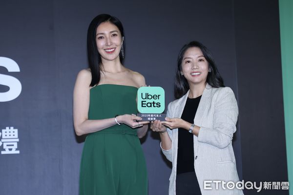 ▲▼ Uber Eats（應該）都得點到年度最佳代言人記者會, 楊謹華       。（圖／記者徐文彬攝）