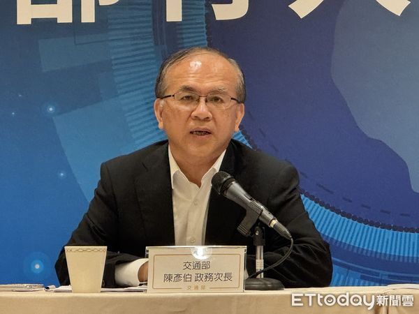 ▲▼交通部道安記者會,交通部政務次長陳彥伯。（圖／記者李姿慧攝）