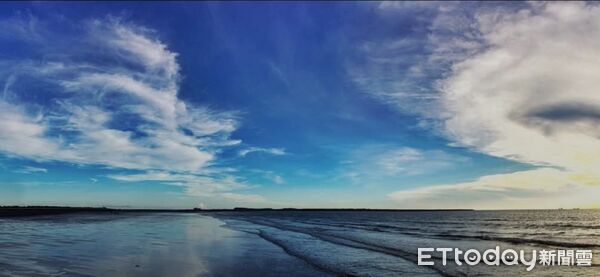 ▲▼雲林台西「夢幻沙灘」。（圖／民眾提供）