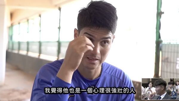 ▲▼陳真不捨林哲瑄退休。（圖／截自富邦悍將官方頻道）