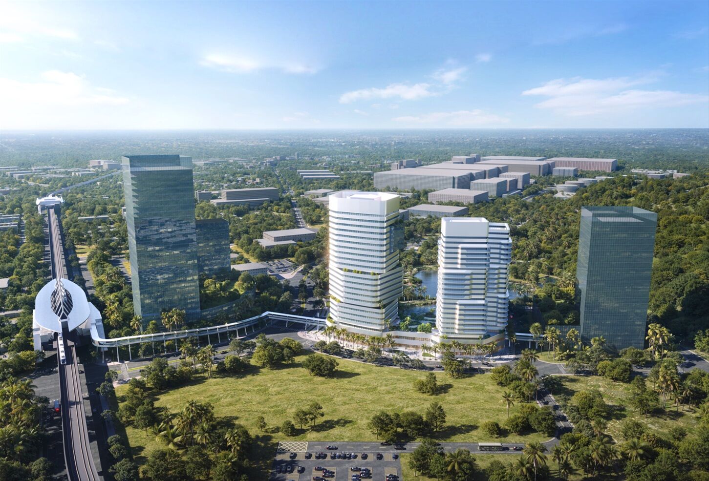 R17世運站東側A5街廓公辦都更 打造高雄半導體產業聚落新核心（圖／高雄市政府提供）