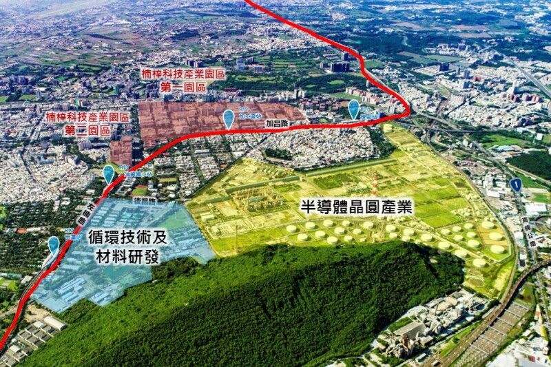 R17世運站東側A5街廓公辦都更 打造高雄半導體產業聚落新核心（圖／高雄市政府提供）