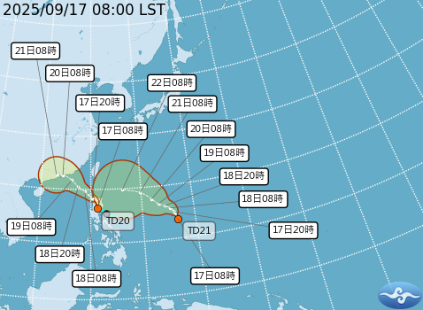 ▲▼未來一周天氣。（圖／氣象署提供）