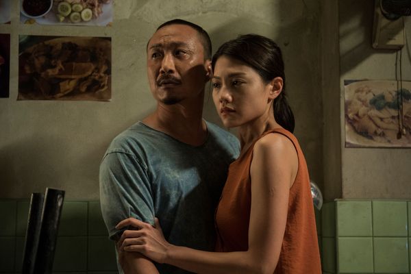 ▲鄭中基為《阿龍》長達6個月的肉體改造。（圖／華映提供）