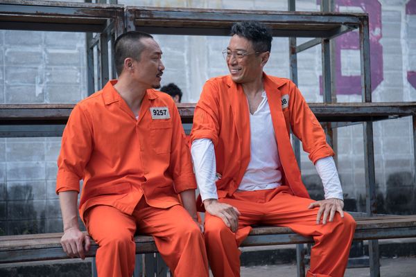 ▲鄭中基為《阿龍》長達6個月的肉體改造。（圖／華映提供）