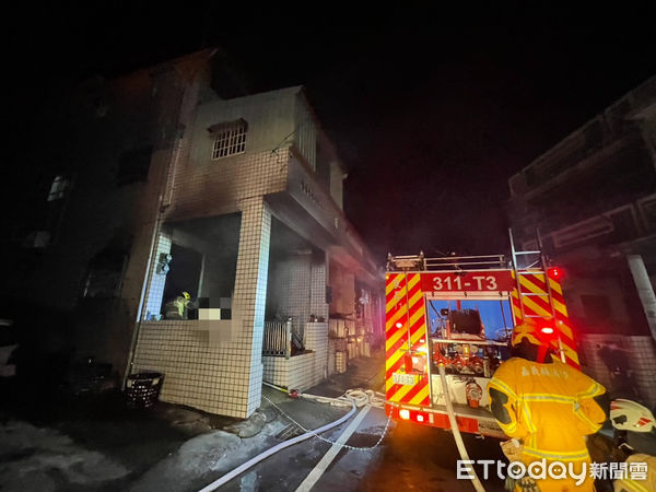 ▲▼嘉義縣東石鄉型厝村民宅火警。（圖／記者翁伊森翻攝)