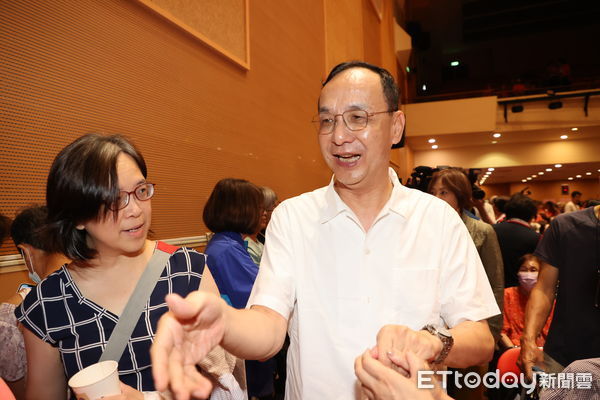 ▲▼ 朱立倫出席重陽敬老活動   。（圖／記者徐文彬攝）