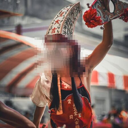 ▲▼ 沙鹿命案，駱姓少年IG上經常PO出擔任八家將的照片。（圖／翻攝自IG）