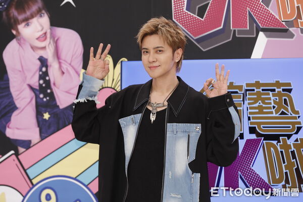 ▲▼睽違綜藝主持五年的小豬羅志祥重磅回歸主持新節目「綜藝OK啦」，與新搭檔何美共同搭配。（圖／記者湯興漢攝）