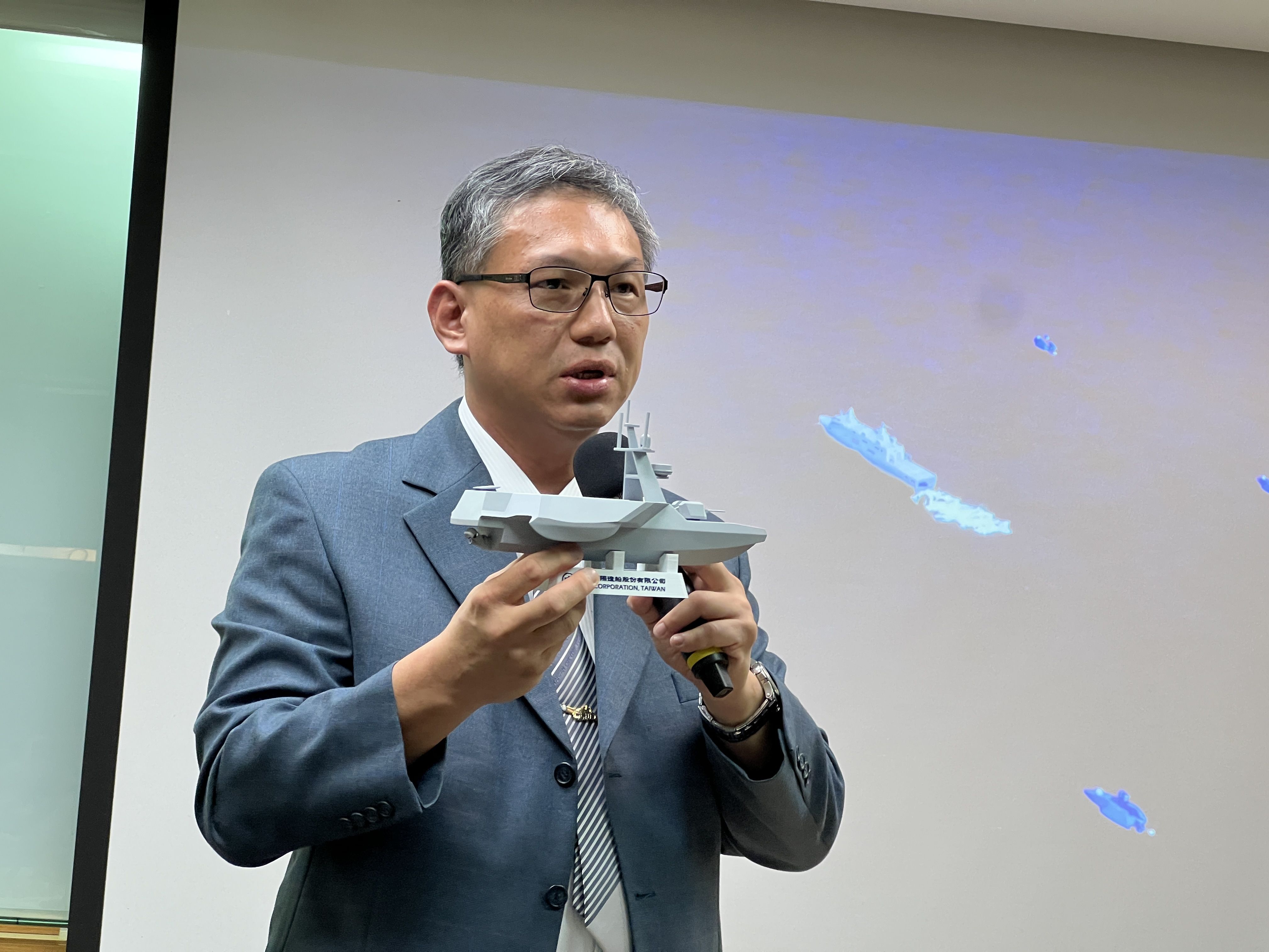 ▲▼台船董事長陳政宏。（圖／記者高兆麟攝）