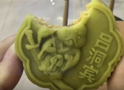 汪汪隊限定！　陸廠商賣整人「呂洞賓月餅」咬一口就中計