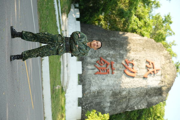 ▲▼阿夫踏入成功嶺前的模樣。（圖／台視提供）