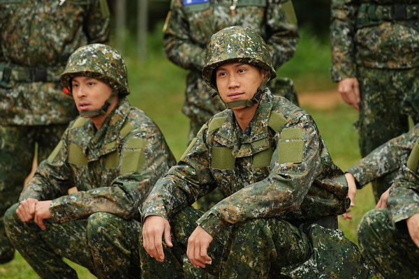 ▲▼阿夫踏入成功嶺前的模樣。（圖／台視提供）