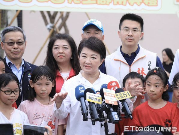 ▲▼台中捷運藍線工程補助款大縮水，盧秀燕喊話中央。（圖／記者游瓊華翻攝)