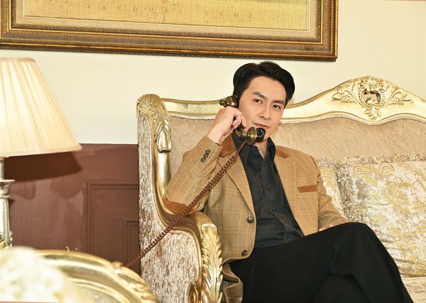 ▲張雁名在《寶島西米樂 傳承》飾演江湖大哥「唐青河」。（圖／台視提供）