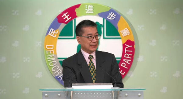 ▲民進黨秘書長徐國勇。（圖／翻攝直播）