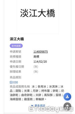 ▲▼   交通部將「淡江大橋」申請商標       。（圖／新北市議員江怡臻提供）