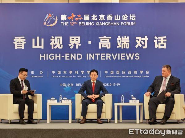 ▲▼  2025、香山論壇12屆、吳心伯、施燦德           。（圖／記者任以芳攝）