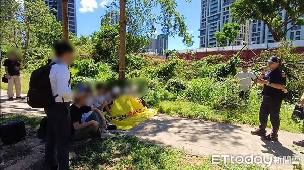 ▲▼淡水公七公園自救會闖入共構工程工地抗議，警方協調無效將9人驅離送辦             。（圖／記者陳以昇翻攝）