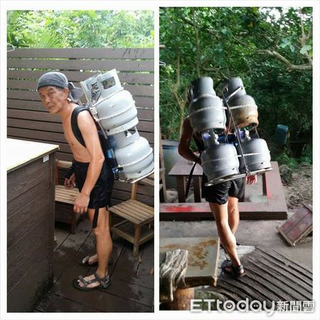 ▲▼揹水上山33年！「柴山守護神」洪木生謝幕　奉茶精神感動無數山友。（圖／蔡侑霖提供）