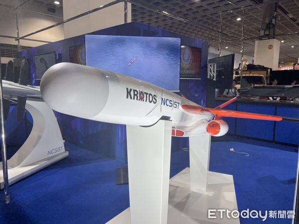 ▲勁蜂4型攻擊無人機。（圖／記者蘇晏男攝）