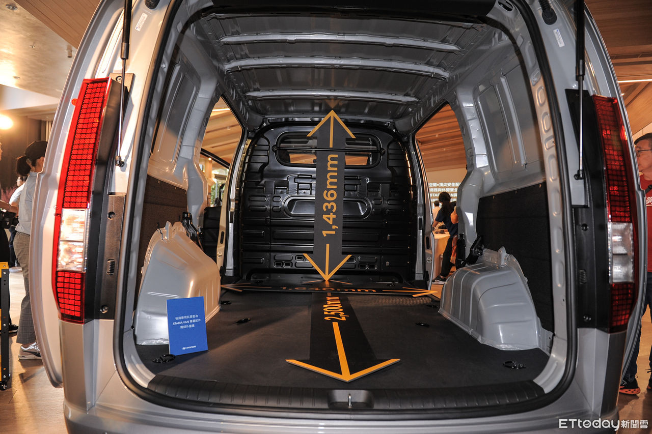 ▲Staria Van 3人座貨車、Staria Camper露營車。（圖／記者林鼎智攝）