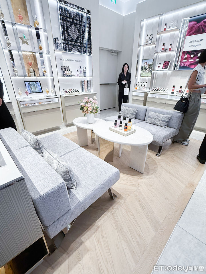 迪奧,柯震東,陳庭妮,美妝,旗艦店,開幕,DIOR。（圖／記者李薇攝）